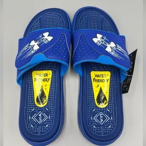 Under Armour Mercenary Slides, Water Friendly Sandals. Mens Sz 9, Wmns Sz 10.5